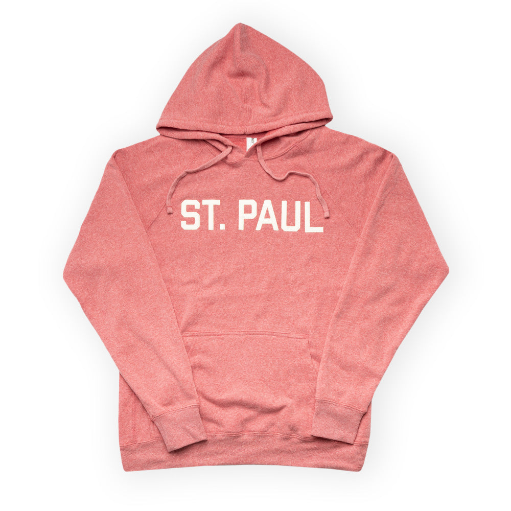 St. Paul Hooded Sweatshirt - Pomegranate - Northmade Co