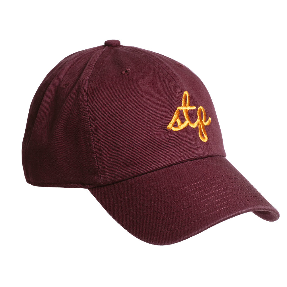 STP Script Hat, Maroon & Gold | St. Paul, Minnesota Baseball Cap