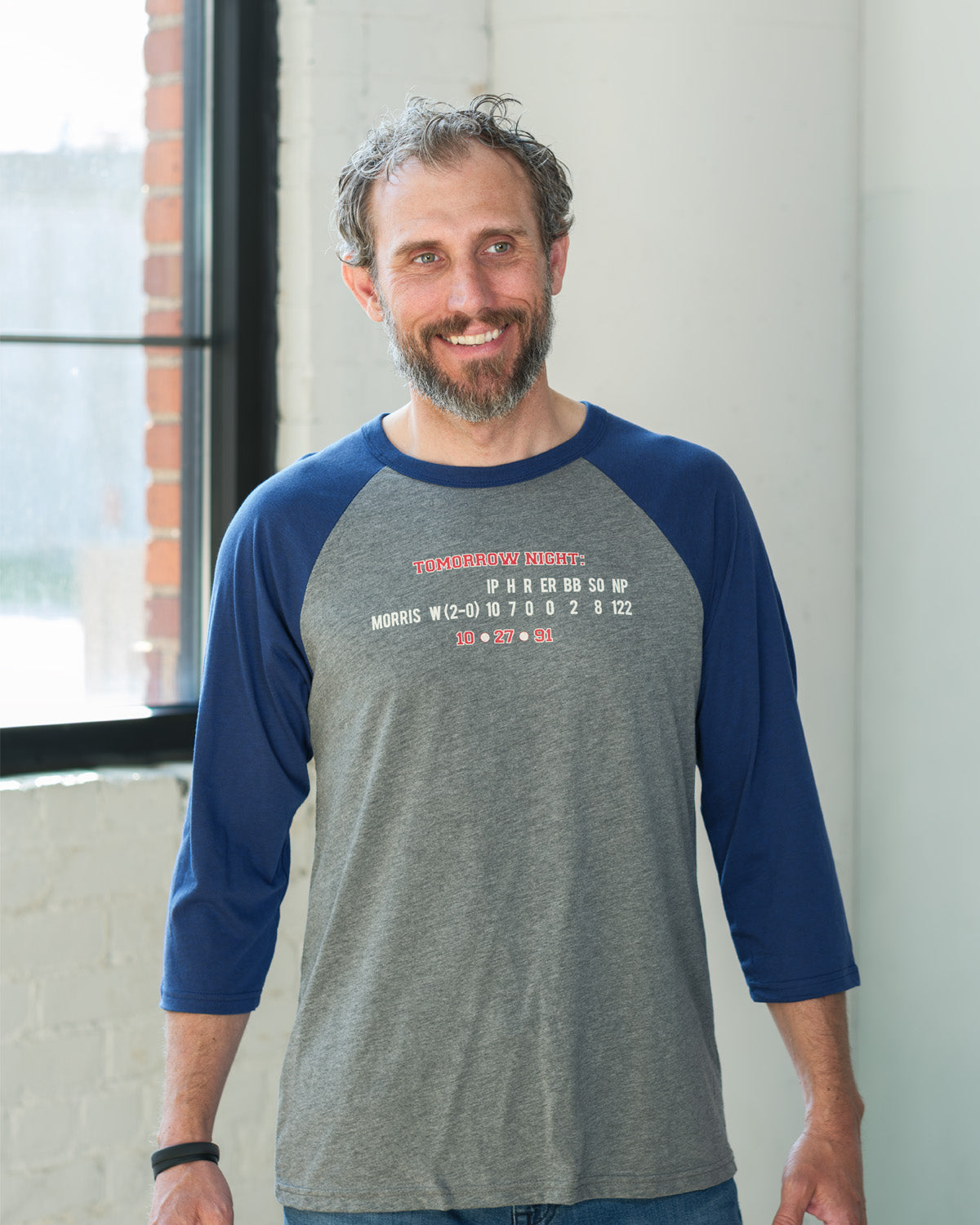 Tomorrow Night Raglan | Minnesota Baseball Shirt - Northmade Co