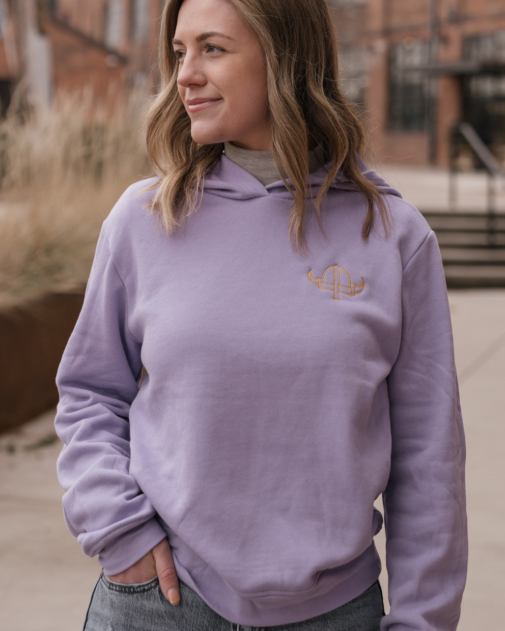 Viking Helmet Women's Cropped Hoodie - Northmade Co