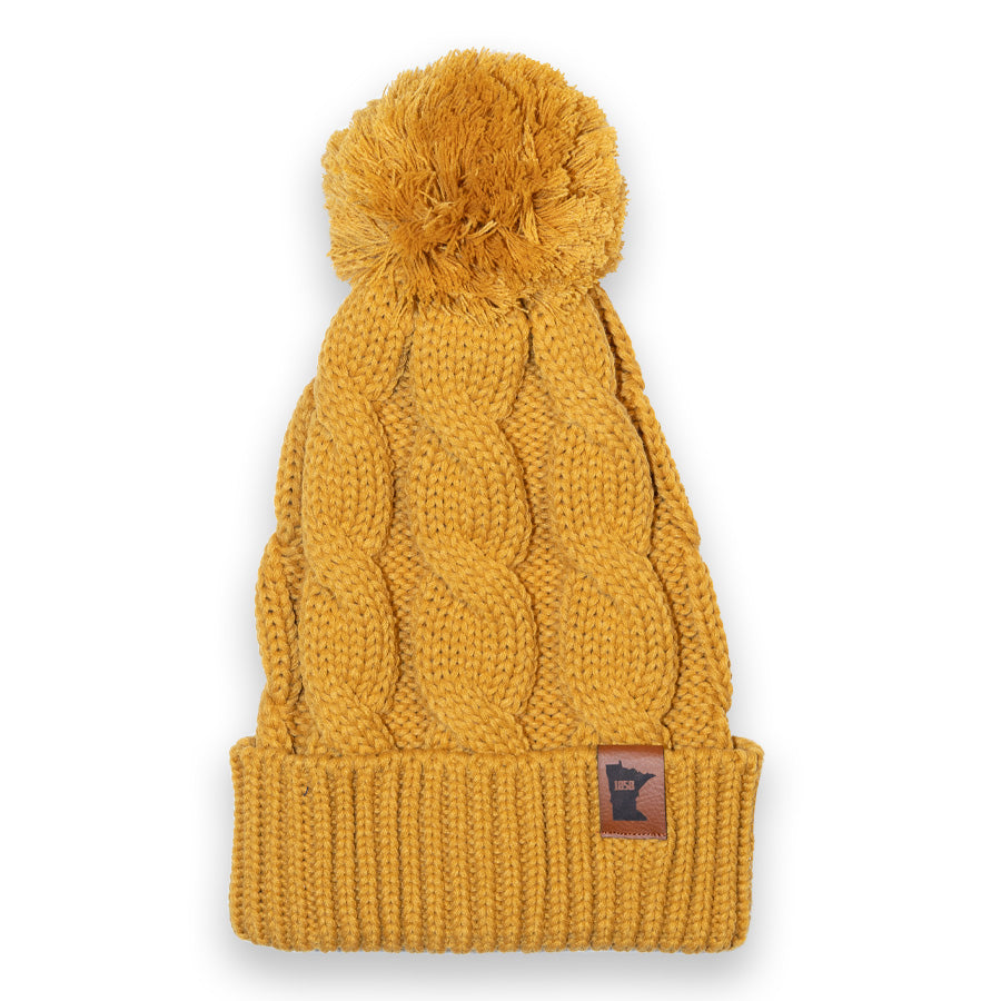 Minnesota 1858 Chunk Twist Knit Hat - Northmade Co