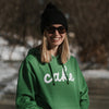 Cake Script Hoodie | Edina Sweatshirt - Northmade Co