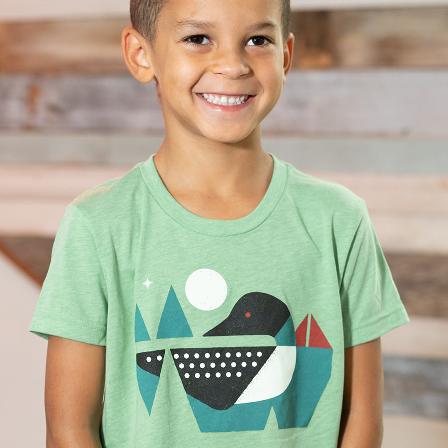 
                  
                    Loon Calls - Kids Shirt - Northmade Co
                  
                