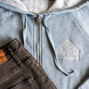 Three Pines Women's Hooded Sweatshirt- Misty Blue - Northmade Co