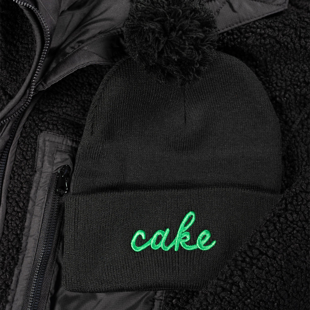 Cake Script Knit Winter Hat | Edina Pom Hat - Northmade Co