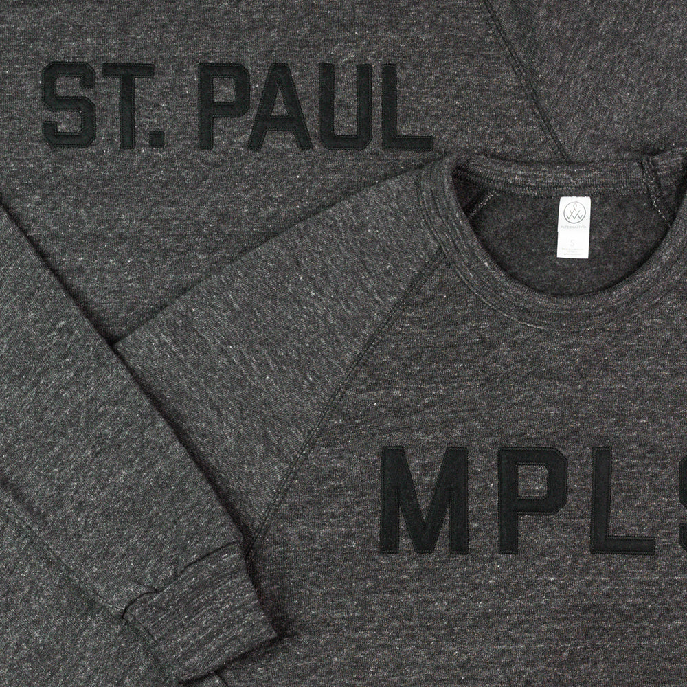 
                  
                    MPLS Felt Letter Sweatshirt- Black - Northmade Co
                  
                