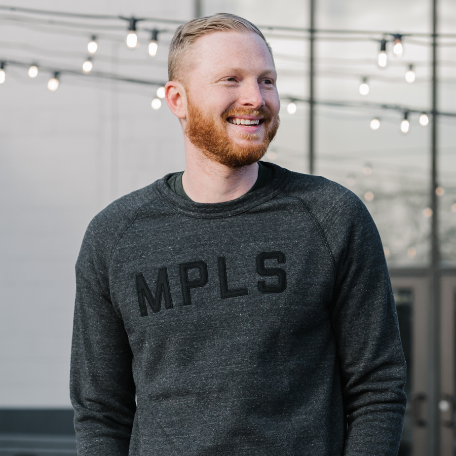 
                  
                    MPLS Felt Letter Sweatshirt- Black - Northmade Co
                  
                