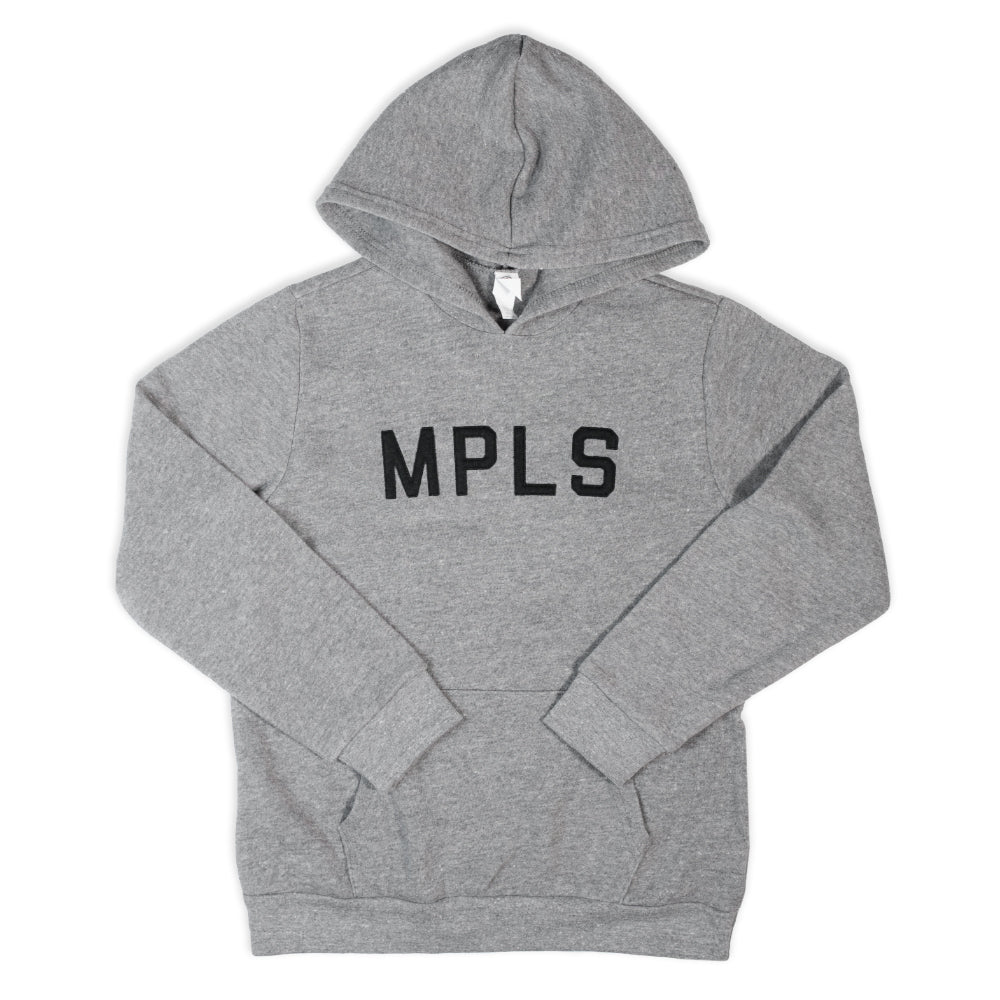 MPLS Kids Hooded Sweatshirt - Grey - Northmade Co