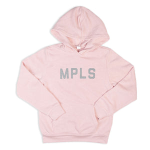 MPLS Kids Hooded Sweatshirt - Rose Pink - Northmade Co
