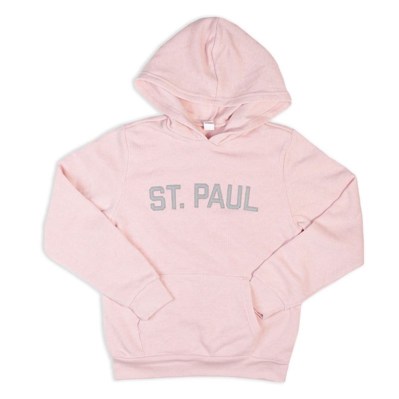 St. Paul Kids Hooded Sweatshirt - Rose Pink - Northmade Co