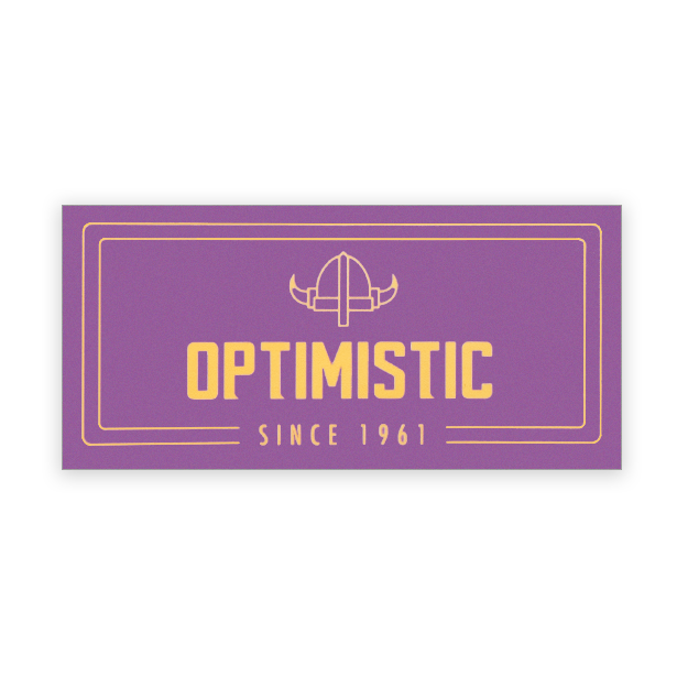 Optimistic Since 1961 - Sticker - Northmade Co