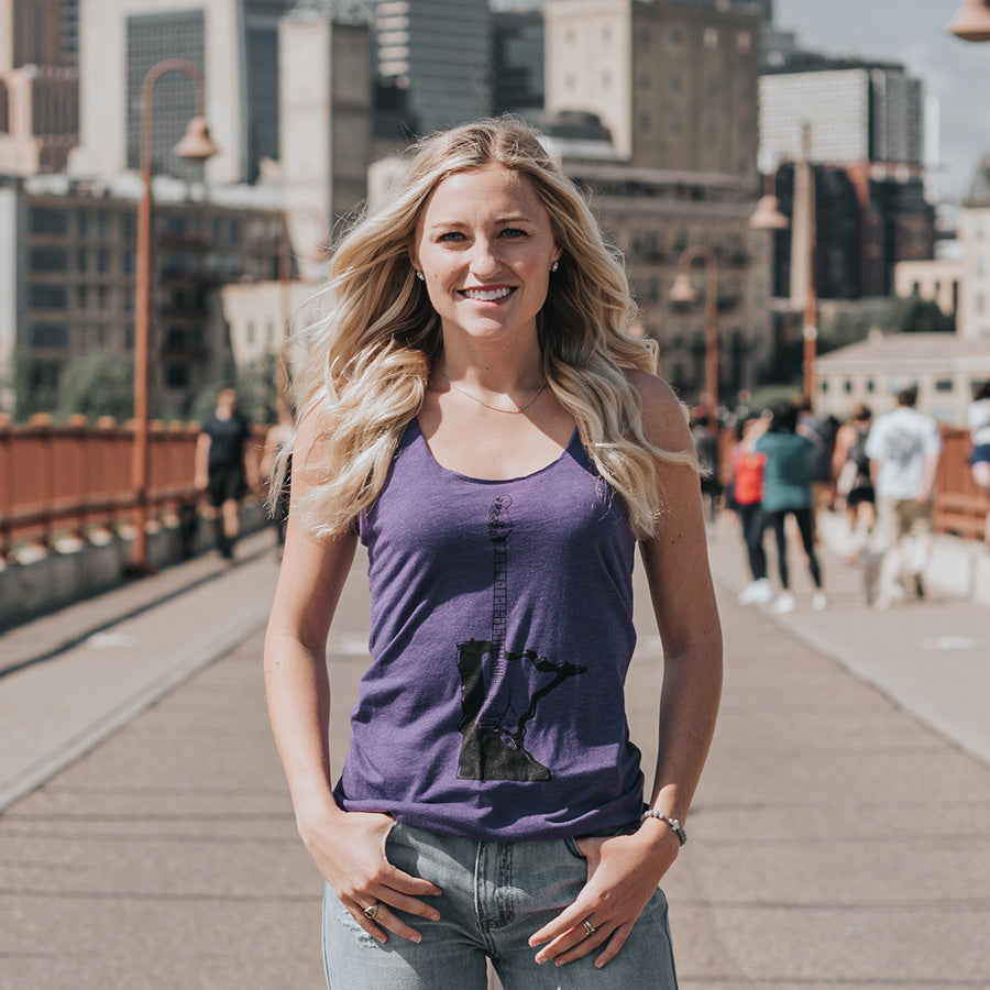 Land of 10,000 Strings - Women's Racerback Tank - Northmade Co