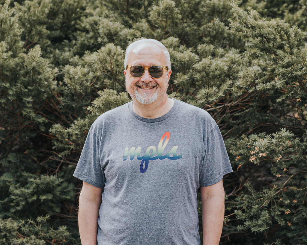 MPLS Script Pride Shirt - Northmade Co