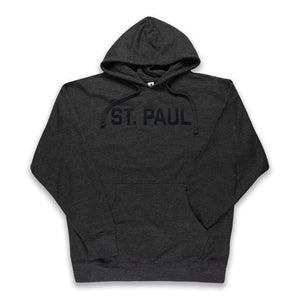 St. Paul Hooded Sweatshirt- Dark Heather Grey - Northmade Co