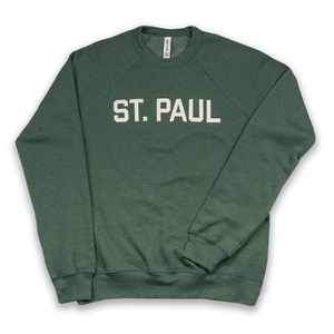 St. Paul Sweatshirt - Heather Forest Green - Northmade Co