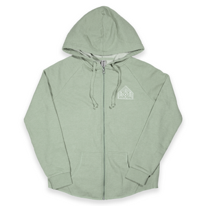 Three Pines Women's Hooded Sweatshirt- Sage - Northmade Co